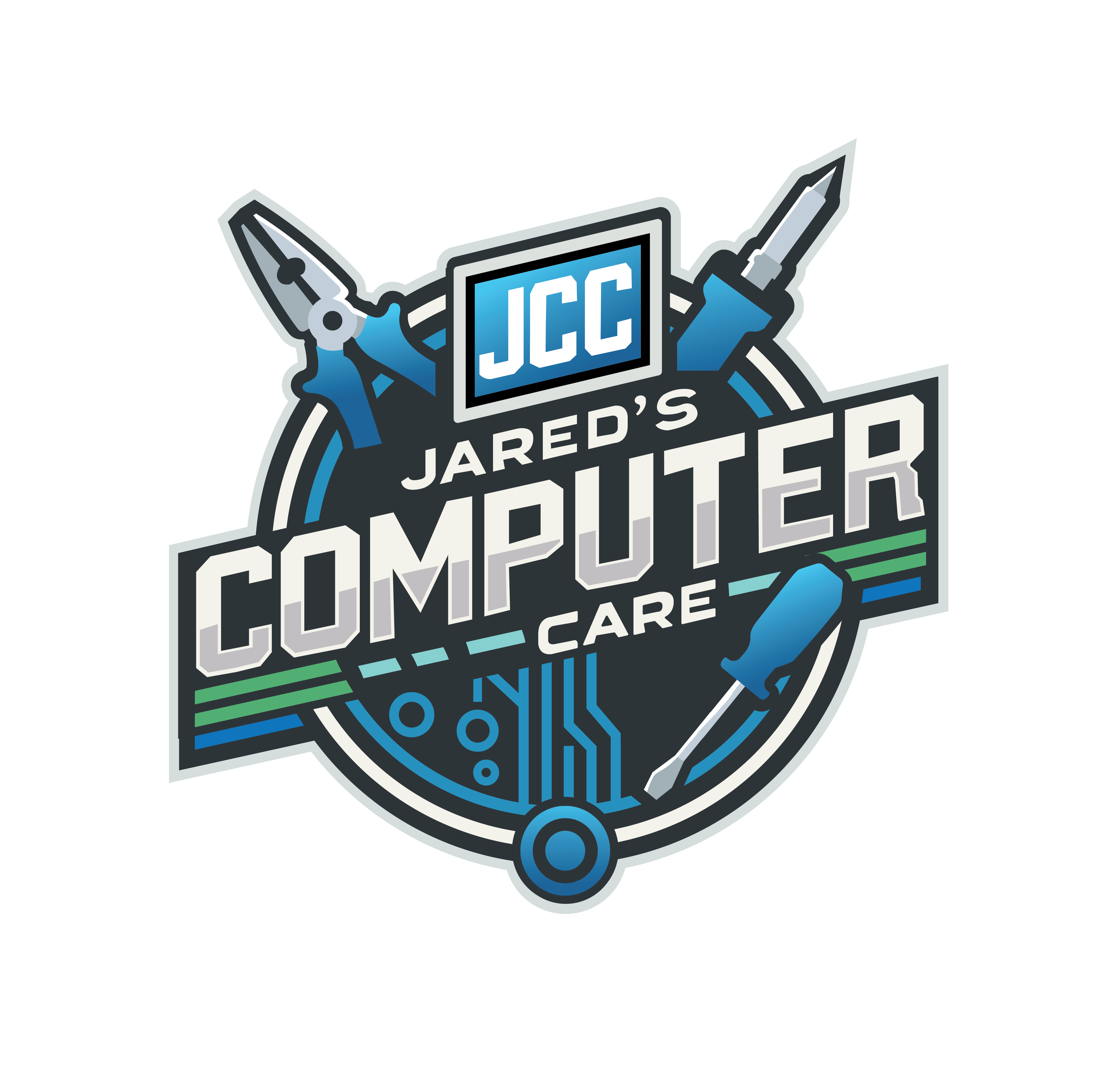 Jared's Computer Care Logo
